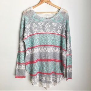 lightweight pastel sweater